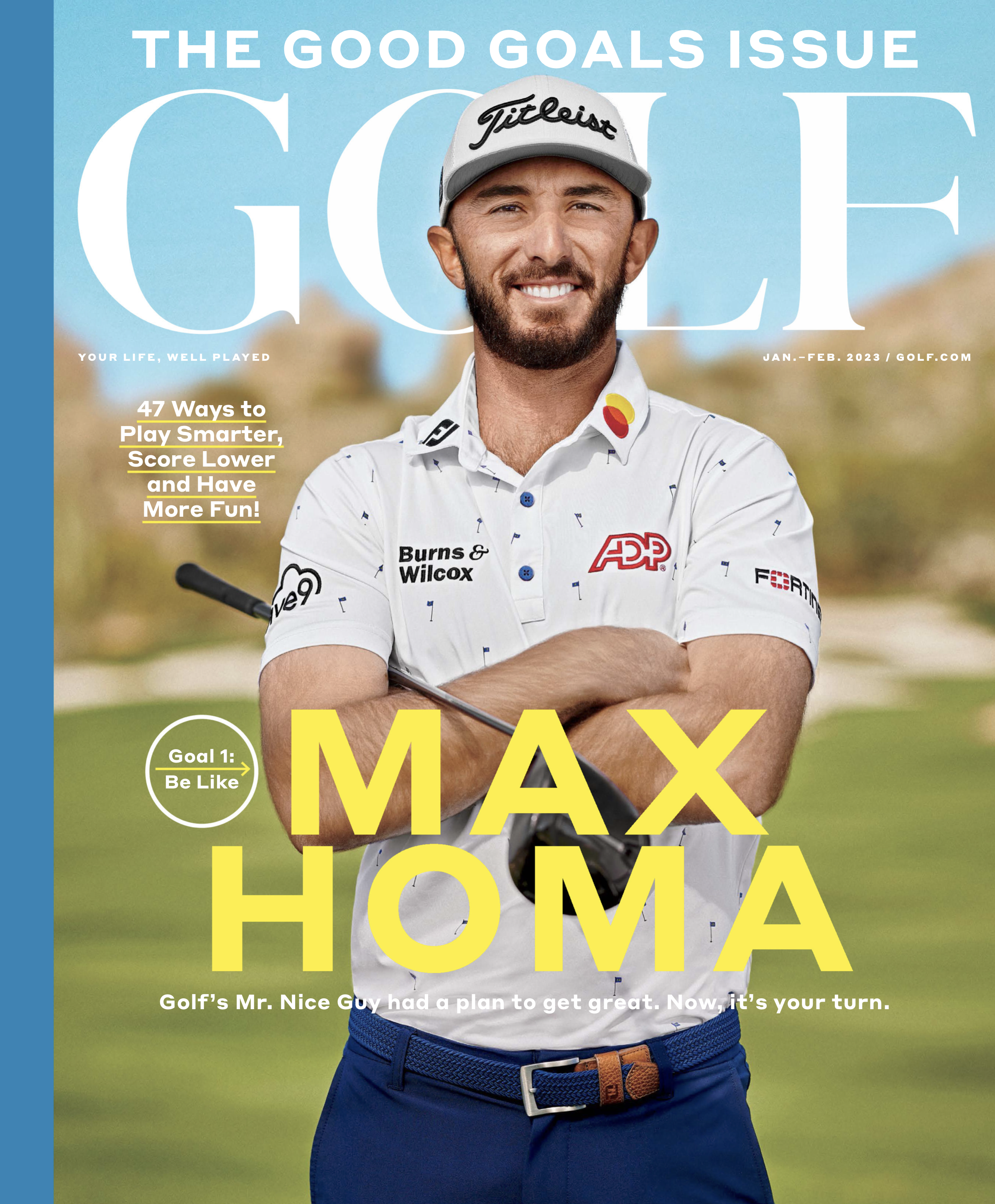 Max Homa - Golf Magazine - Stephen Denton Photography, Los Angeles, California based Architectural, Hospitality, & Aerial Photographer 